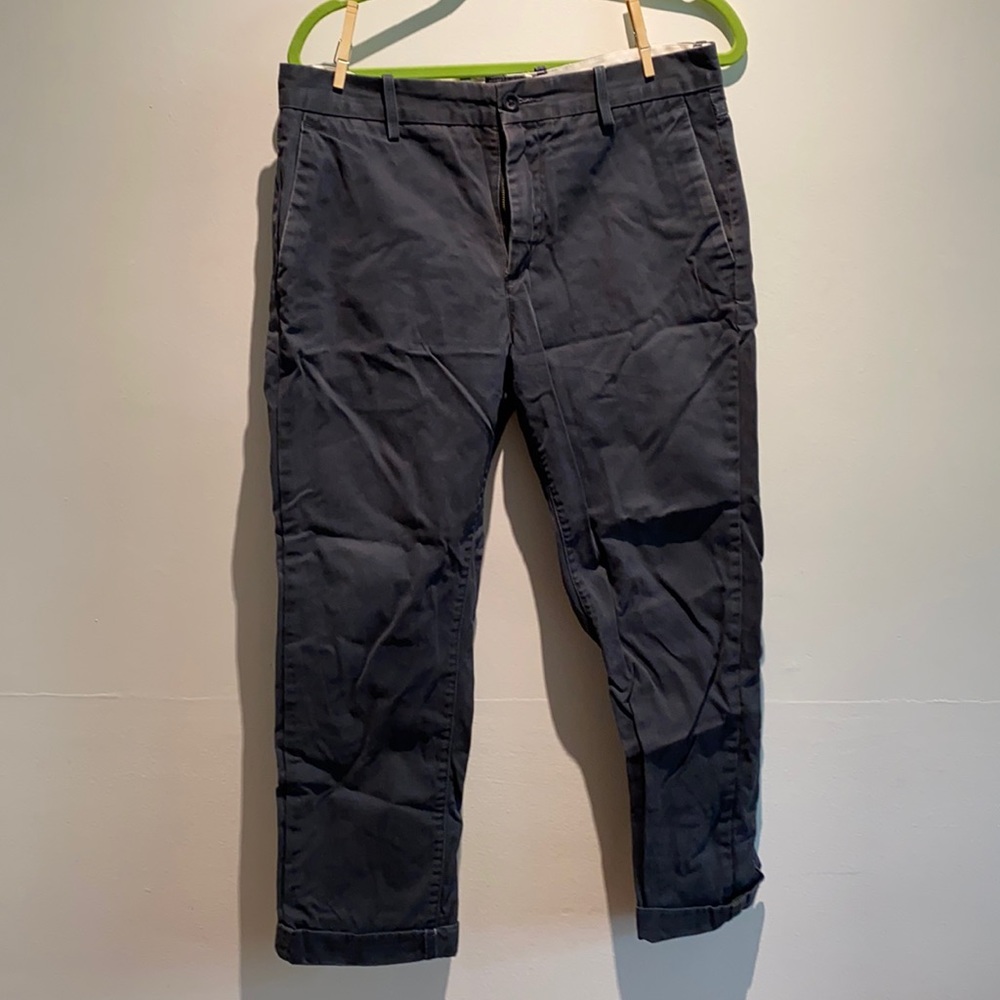 Worn Levi’s chinos, size 34